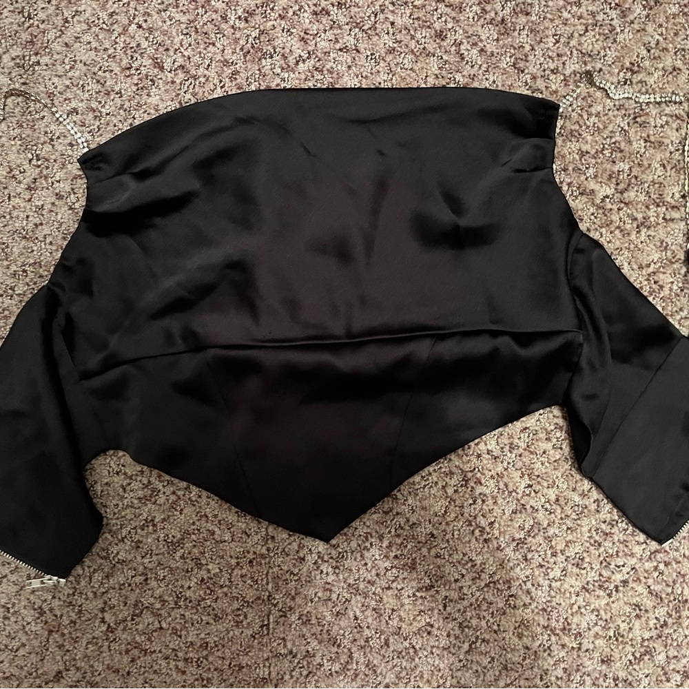 Elegant Black Women's Top